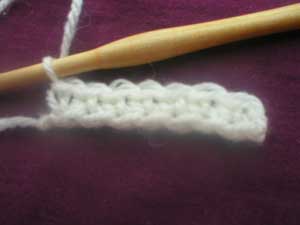 Double Crochet how to step 4