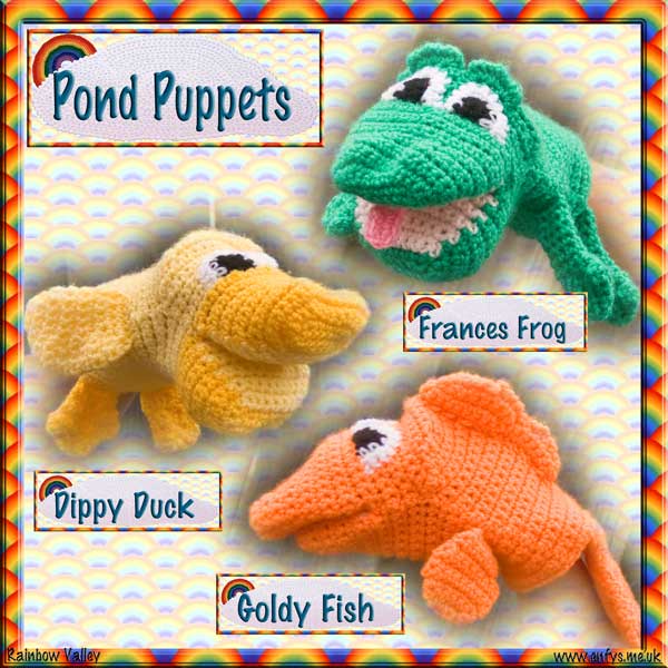 Pond Puppets crochet pattern