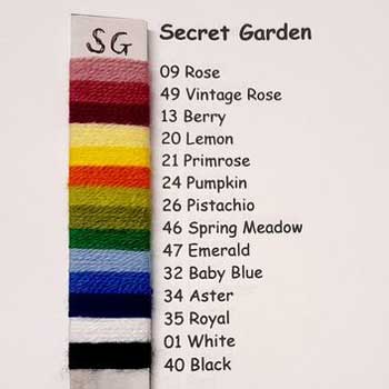 Secret Garden Colours